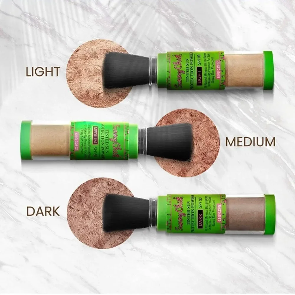 Sunny Chick Dun Block and Powder Foundation {Used Once,Too dark for me} 
